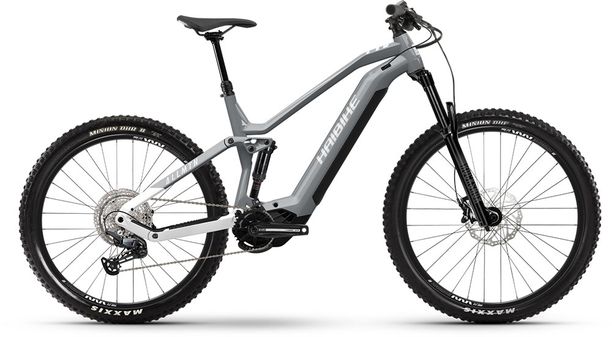 Haibike ALLMTN 3 MTB Fully silver surf/white - gloss veľ. L